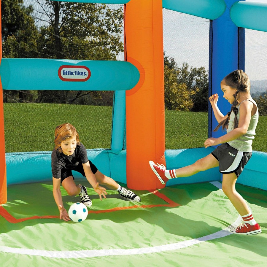 Active Play Little Tikes Huge Backyard Soccer Basketball Court